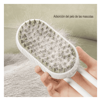 Cepillo mascota vapor
